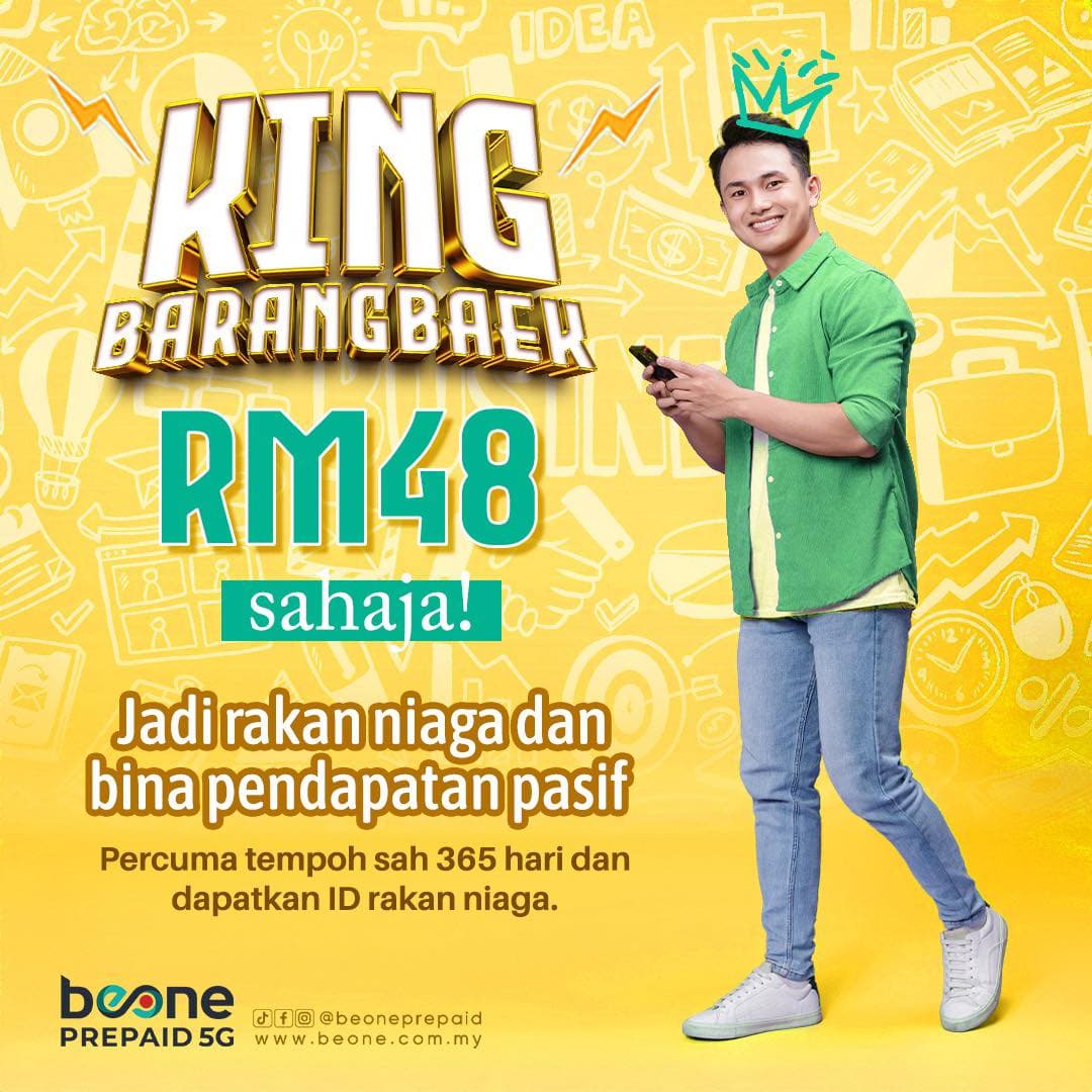 Rakan Niaga BeONE Prepaid Pengedar BeONE Prepaid BSE